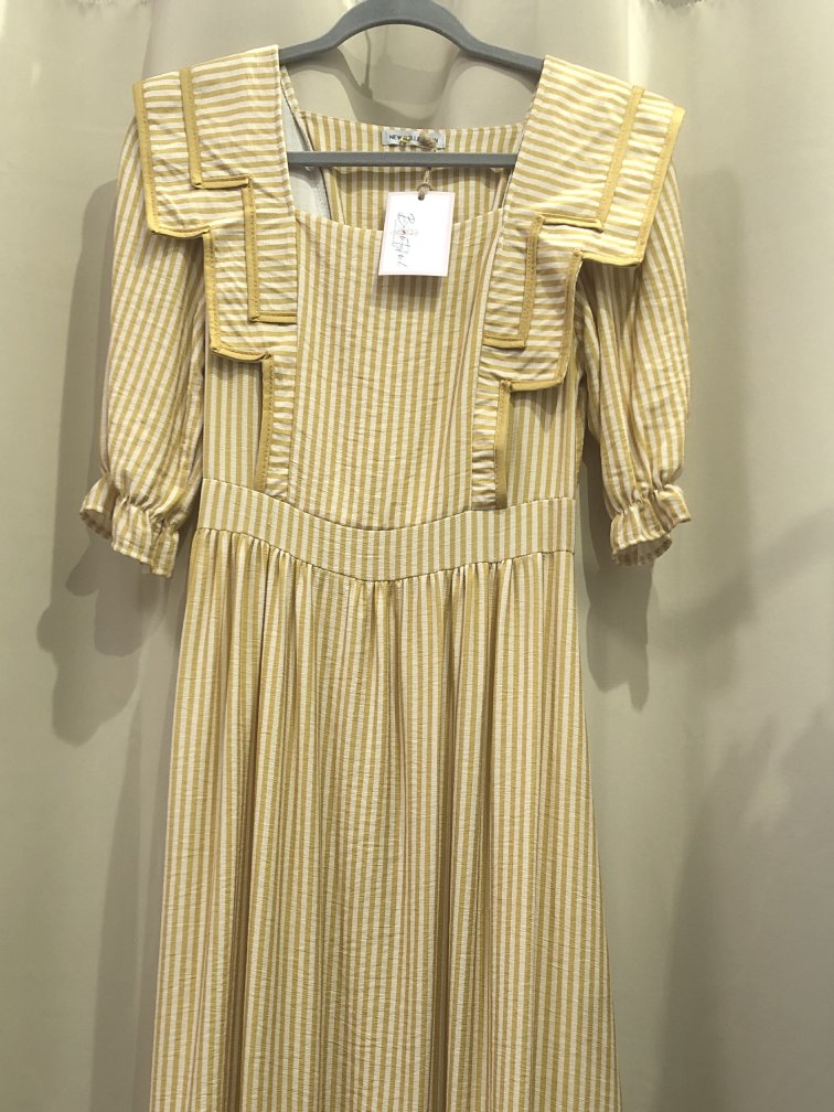 Vestido de rayas media manga. Talla unica. Precio 45E